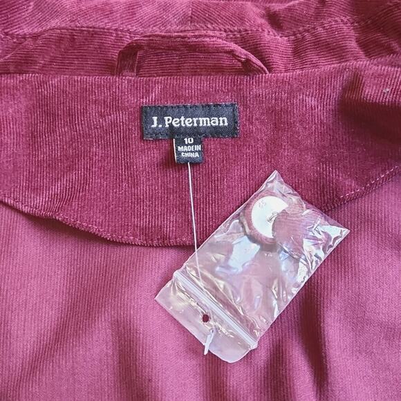 J. Peterman Corduroy Midi Dress Size 10 - Picture 9 of 12